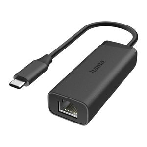 hama  USB C/RJ 45 LAN-Adapter, 1 St.