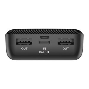 RealPower Powerbank PB-10000 SE schwarz 10.000mAh