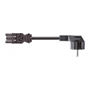 BACHMANN GST18 Netzkabel 3,0 m schwarz, 1 St.