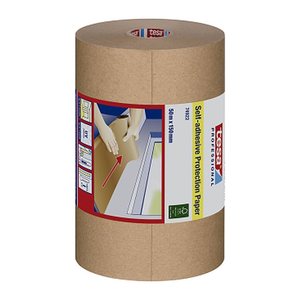 tesa Professional 74922 Abdeckpapier braun 15,0 cm x 50,0 m 1 Rolle
