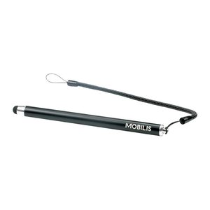 Mobilis Pack of 10 Bl. capac. stylus Matte Bl. + spiral cord