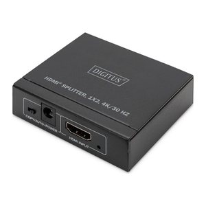 DIGITUS HDMI Splitter 1x2 4K/30Hz schwarz