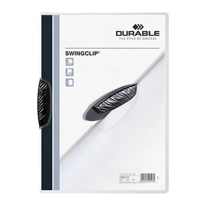 DURABLE Klemmhefter SWINGCLIP schwarz, 25 St.