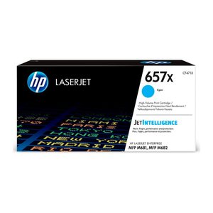 HP 657X (CF471X) cyan Tonerkartusche