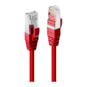LINDY Patchkabel Cat6 SSTP / S/FTP PIMF rot 0.30m