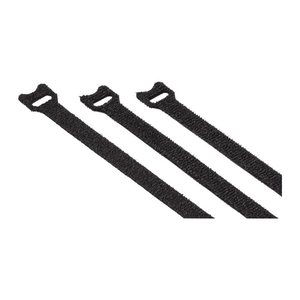 hama Kabelbinder schwarz 12,5 cm x 1,0 cm, 20 St.