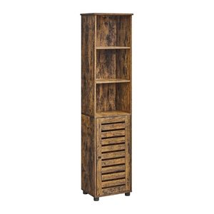 VASAGLE Badschrank braun 40,0 x 30,0 x 167,0 cm