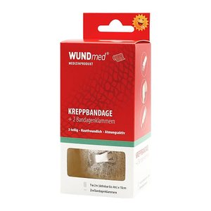 WUNDmed® Kreppbandage  Kreppbandage 04-008 10,0 cm x 4,0 m, 3 St.