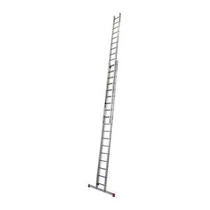 KRAUSE Schiebeleiter MONTO Robilo silber 36 Sprossen, H: 520,0 cm