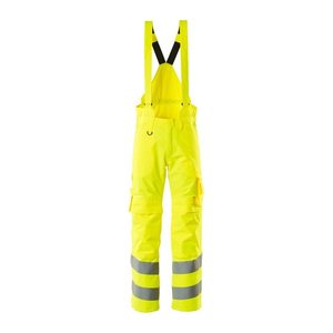 MASCOT® unisex Warnschutz-Latzhose Ashford fluorgelb Größe 4XL
