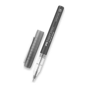 FABER-CASTELL Free Ink Tintenroller grau 0,8 mm, Schreibfarbe: violett, 1 St.