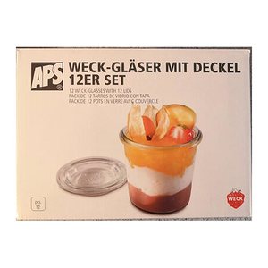 WECK Einmachgläser transparent 0,14 l, 6 St.