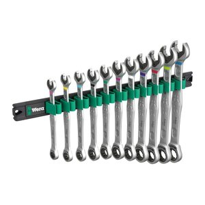 Wera 9630 Magnetleiste 6000 Joker 1 Maul-Ringratschen-Satz