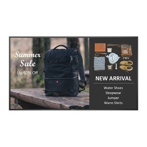 AG neovo QM-6502 165,1cm(65") LED black (Speditionsversand)