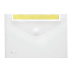FolderSys Dokumententaschen Index DIN A5 transparent genarbt 0,20 mm, 10 St.