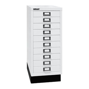 BISLEY MultiDrawer™ L2910S Schubladenschrank verkehrsweiß 10 Schubladen 27,8 x 38,0 x 67,0 cm, 1 St.
