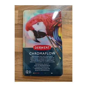 DERWENT Chromaflow Buntstifte farbsortiert, 12 St.