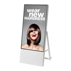 Showdown® Displays Digitaler Kundenstopper - Smart Line digitaler Kundenstopper, weiß, 108,0 cm (43 Zoll)