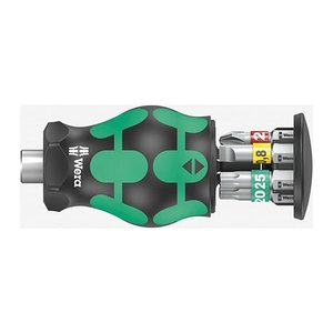 Wera Schraubendreher-Set Kraftform Kompakt Stubby Magazin 1 05008873001 6-tlg.