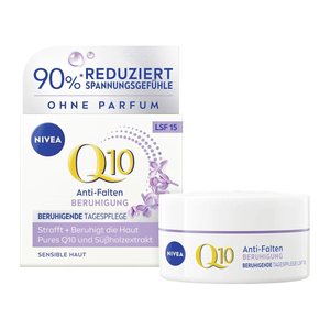 NIVEA Q10 Anti-Falten BERUHIGUNG LSF 15 Gesichtscreme 50,0 ml