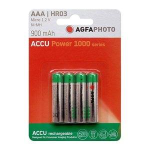 AgfaPhoto Akku Value Energy AAA HR03 900mAh 4St.