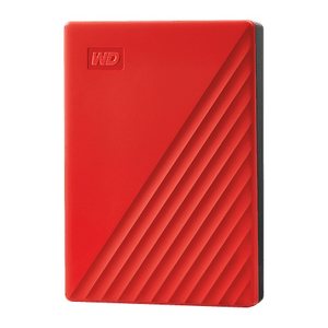 Western Digital My Passport 4 TB externe HDD-Festplatte rot, schwarz