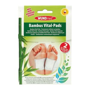 WUNDmed® Bambuspflaster Vital-Pads 02-130 weiß 6,0 x 8,0 cm, 2 St.