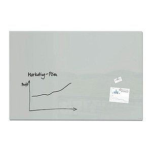 SIGEL Glas-Magnettafel Artverum 150,0 x 100,0 cm grau