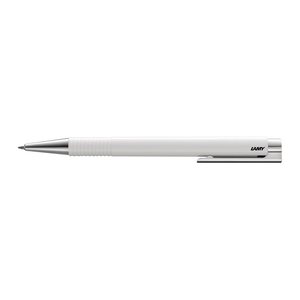 LAMY Kugelschreiber logo M+ weiß, Schreibfarbe: blau, 1 St.