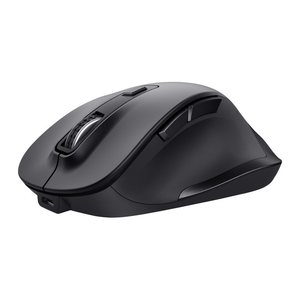Trust Fyda Comfort Eco Maus ergonomisch kabellos schwarz