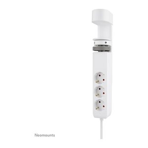 Neomounts DS22-840BL6 3-fach Tischsteckdose 1,4 m weiß mit USB-Buchse