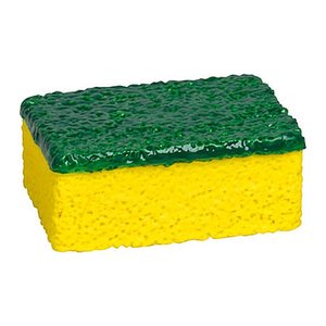 BRUNNEN Radiergummi Schwamm grün, gelb, 1 St.