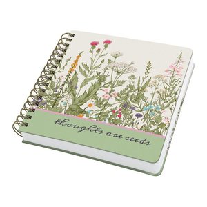 SIGEL Notizbuch mit Spirale Jolie® ca. DIN A5 punktkariert, lindgrün, hellgrau, rosa, orange Hardcover 240 Seiten, 1 St.