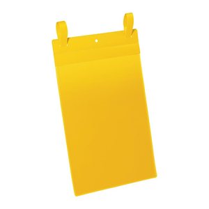 DURABLE Gitterboxtaschen gelb A4, 50 St.