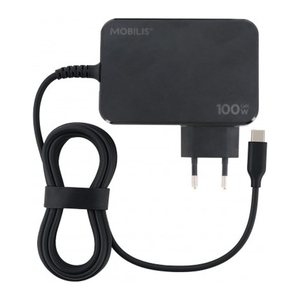 Mobilis Energia Charger 100W USB-C Laptop Charger 1,8m Cable