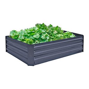 Garden Pleasure Frühbeet BOTANIKA Metall anthrazit rechteckig  120,0 x 90,0 x 30,0 cm, 1 St.