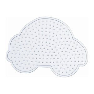 folia Bügelperlen Stiftplatten Fahrzeuge transparent 3 St.