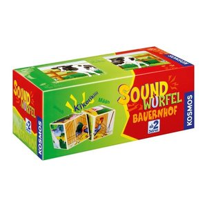 KOSMOS SOUNDWÜRFEL BAUERNHOF Geschicklichkeitsspiel, 1 St.