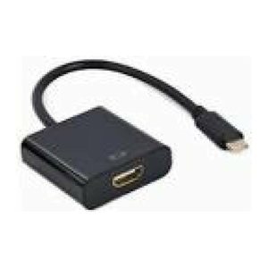 gembird USB-C auf HDMI Adapter, schwarz 4k@60 Hz