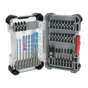 BOSCH Bohrer- und Bit-Set PRO Impact Mixed, 35-teilig