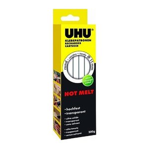 UHU Heißklebesticks HOT MELT transparent, 10 St.