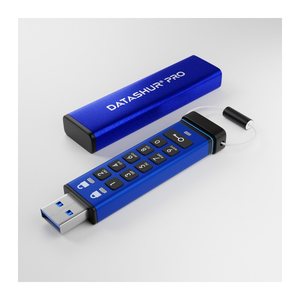 iStorage USB-Stick datAshur Pro blau, schwarz 16 GB, 1 St.