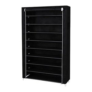 SONGMICS Schuhregal schwarz 100,0 x 28,0 x 162,0 cm, 1 St.