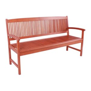 Garden Pleasure Gartenbank Stockholm 985033 braun Holz 157,0 cm