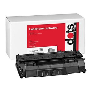 dots  schwarz Toner kompatibel zu HP 49A; Canon  708(Q5949A;  0266B002)