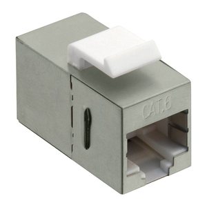Logilink Keystone Kupplung 2X RJ45 STP 14,5mm, Cat.6, Metall