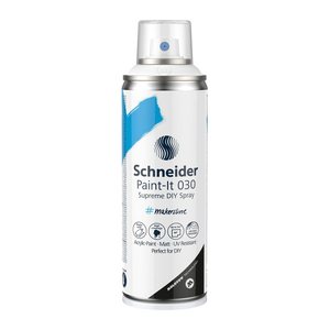 Schneider Paint-It 030 Supreme DIY Acrylspray Sprühfarbe weiß, 1 St.