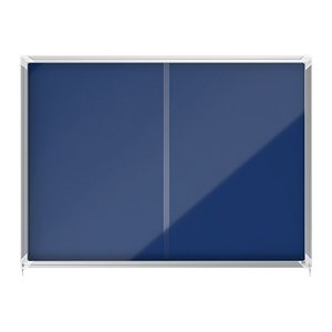 nobo Schaukasten silber 18x DIN A4 135,5 x 6,3 x 97,0 cm, 1 St.