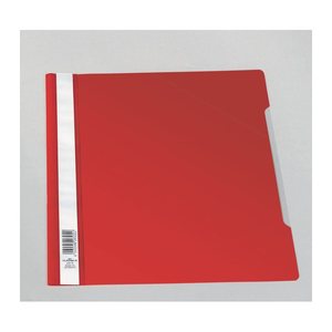 DURABLE Schnellhefter 2573 Kunststoff rot DIN A4, 10 St.