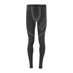 MASCOT® Herren Funktionsunterwäsche Hose "MOSS" Crossover schwarz Größe 3XL